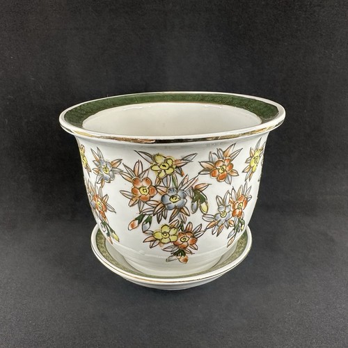 Vintage chinese planter plant - chinese,