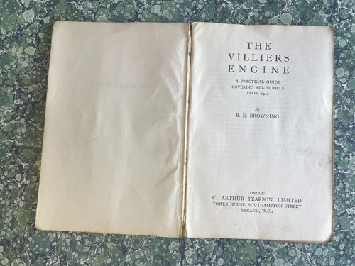 Pearson the villiers engine - villiers,