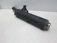 Exhaust silencer exhaust left