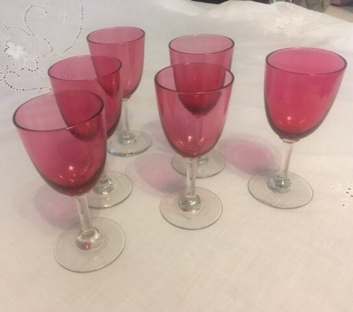 Set vintage cranberry - vintage,
