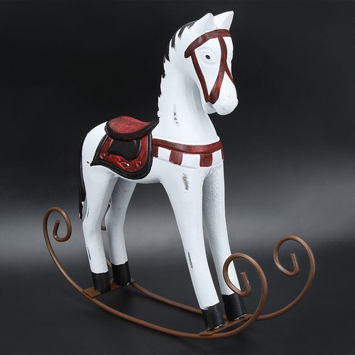 Handmade wooden rocking horse - wooden,