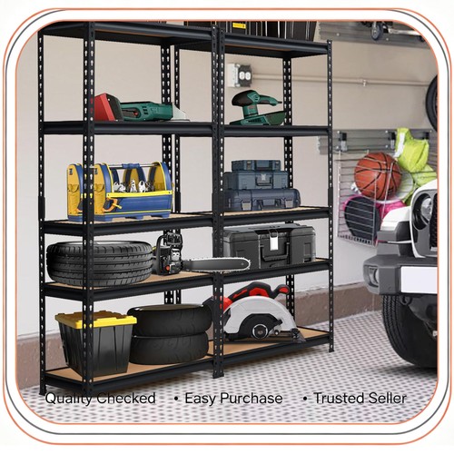 Tier metal shelving - metal, unit