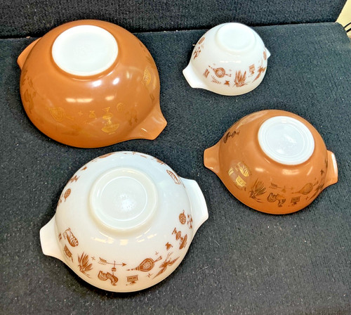 Bowl set pyrex early - set,