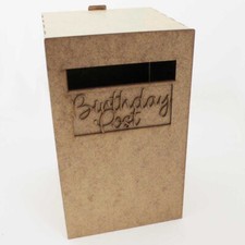 Birthday Mail Post Box - Royal