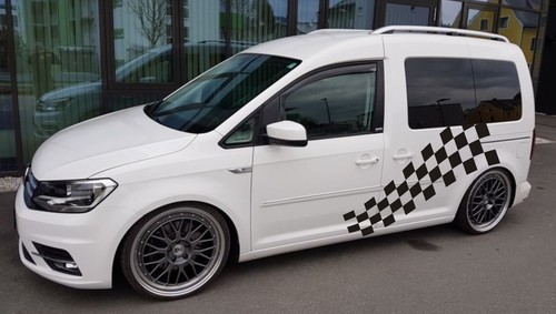 Chequer flag decals - flag,