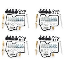 4 Set Carburetor Rebuild Carb Repair Kit Fit Kawasaki ZX900 Ninja ZX9R 2000 2001