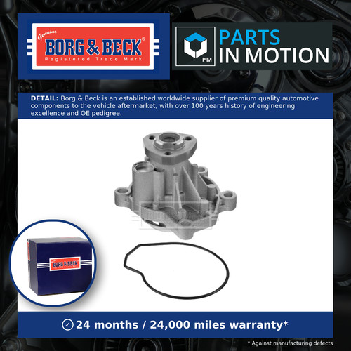 Water pump bwp2031 borg - pump,