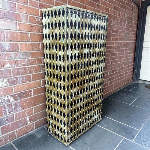 Industrial vintage cupboard - vintage,