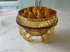 Vintage Bagley 1930's Amber