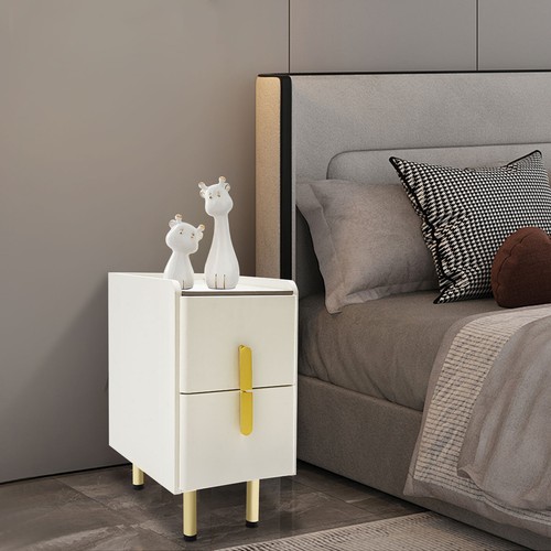 Narrow bedside table with - narrow,