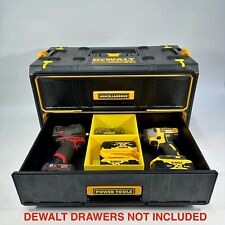Divider Organiser Trays For Dewalt Tough System 2.0 2 Drawer DWST83529-1 Toolbox