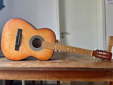 Acoustic Parlor Guitar - Kyev Baby - Orange Peel - Vintage