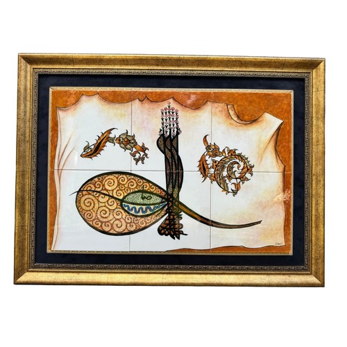Hand painted turkish ceramic - hand,
