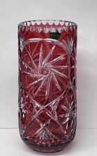 Large 12” Cranberry Red Cut