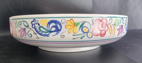 Poole 1950 floral - poole, bowl.