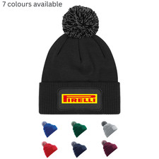 Knit Bobble Beanie with