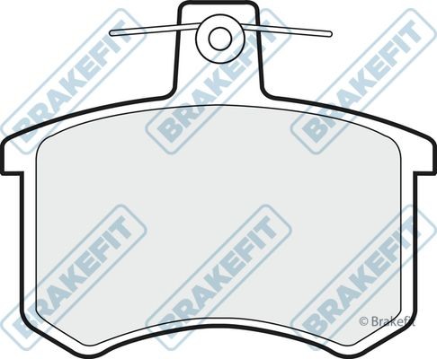 Apec blue rear brake - brake, pad