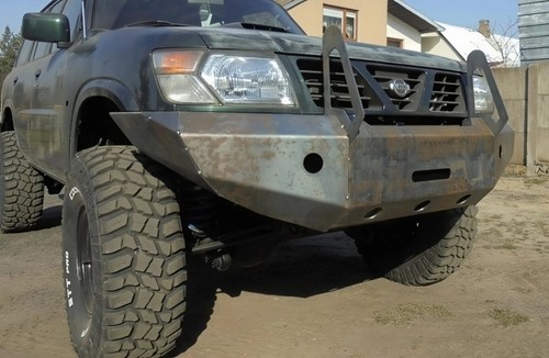 Nissan patrol y61 steel winch - y61,