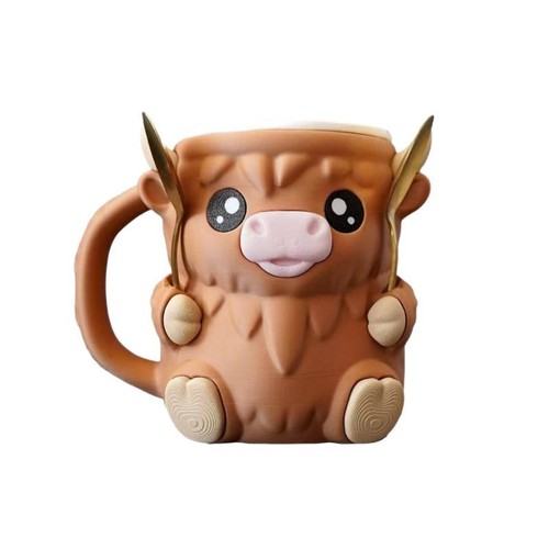 Highland cow ice cream pint - ice,