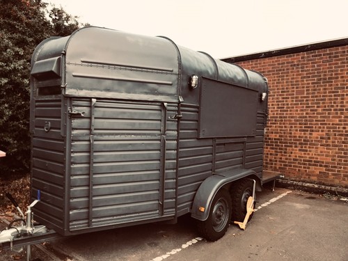 Vintage horsebox rice trailer - horsebox,