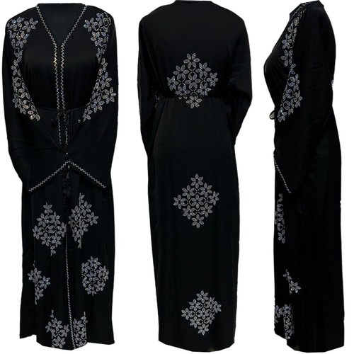 Women open front - front, abaya