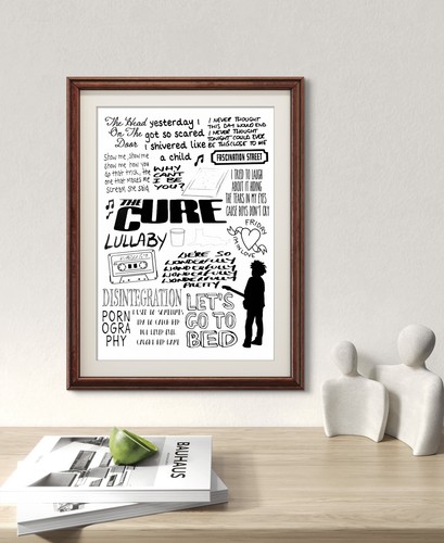 The cure poster - the,