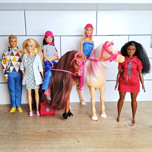 Barbie dolls bundle horse - barbie,