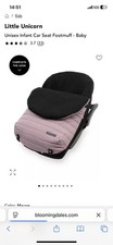 Little Unicorn Baby Footmuff Stroller Car seat In Muave