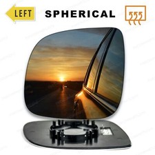 VW Transporter Left Passenger wing mirror glass 2015-2024 door side Heated