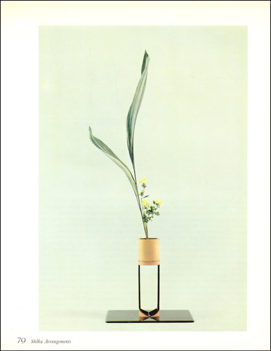 1960 vintage print ikebana - 1960,