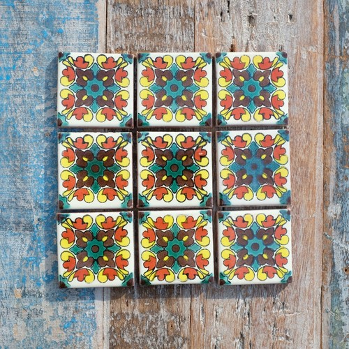 Ceramic mexican tiles - x,