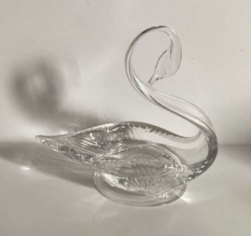 Edinburgh crystal swan - edinburgh,