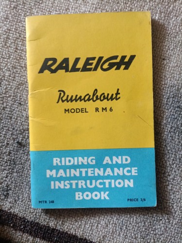 Raleigh runabout rm6 moped - runabout,