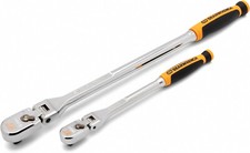 GEARWRENCH 81204XP - 2 Piece 1/4" & 3/8" Drive 120XP Flex Head Teardrop Ratchet