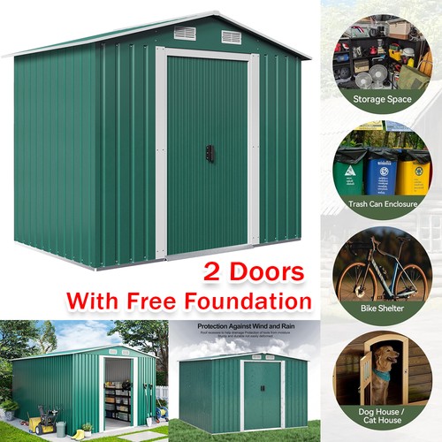 6x4 large metal shed - large, outdoor