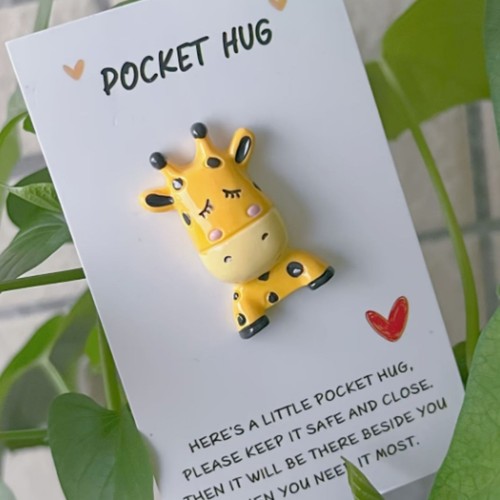 Pocket giraffe letterbox mini - giraffe,