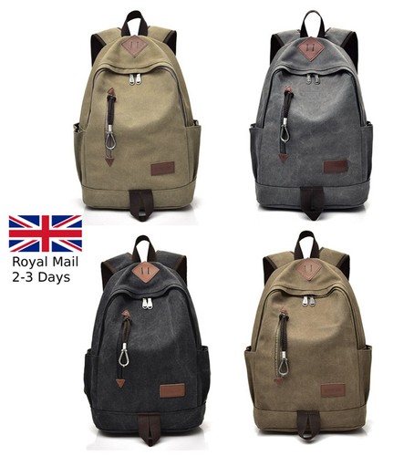 Large vintage canvas - large, backpack