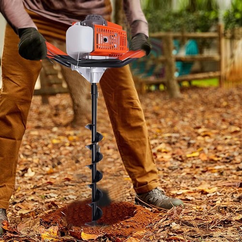 Auger spiral drill bit - auger, garden
