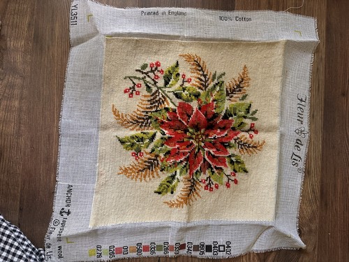 Completed anchor tapestry - anchor,
