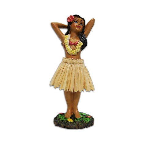 Hula girl posing mini - hula,