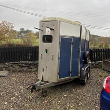 Ifor Williams Blue  Horse Trailer HB505R