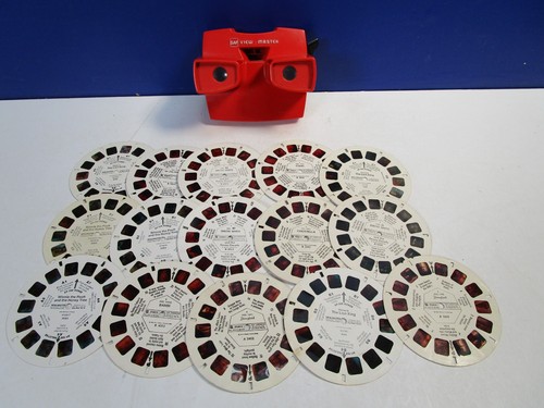 Vintage view master red - view, toy