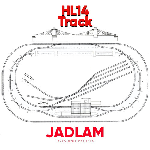 Hornby train set - train, hl14