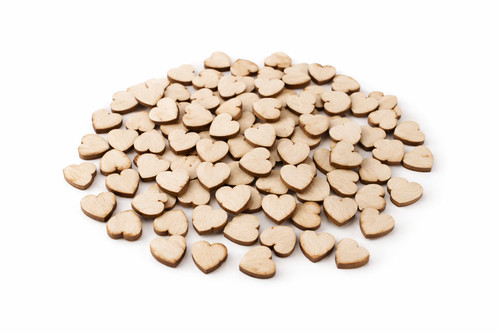 Wooden hearts 200 mini - 200, shapes