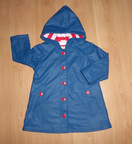 Hatley hooded raincoat blue - hatley,