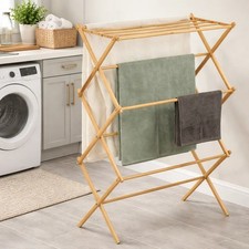 3-Tier Bamboo Wooden Clothes