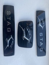 Triumph Stag mk2 badges set of 3 Brand New