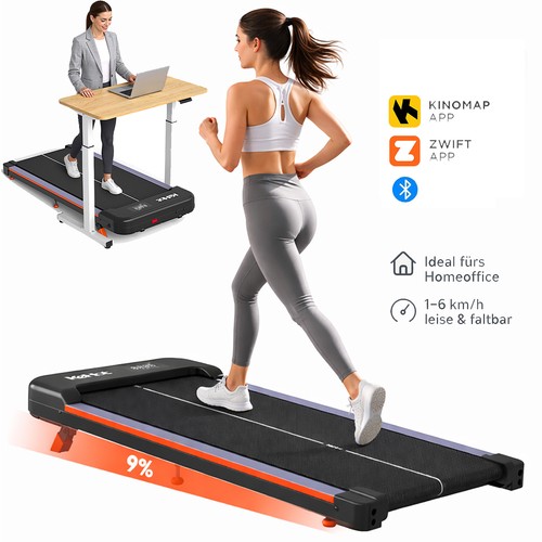 Quiet walking pad with - quiet, 9%