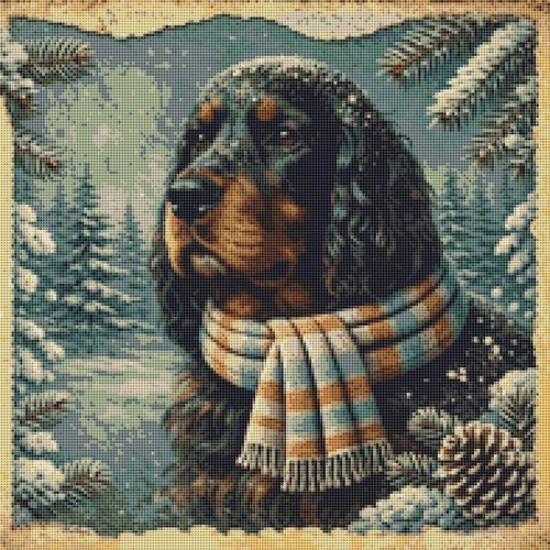 Gordon setter puppy dog - gordon,