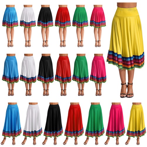 Women folklorico colorful - women's,
